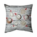 Fondo 20 x 20 in. Holiday Hot Chocolate-Double Sided Print Indoor Pillow FO2792885